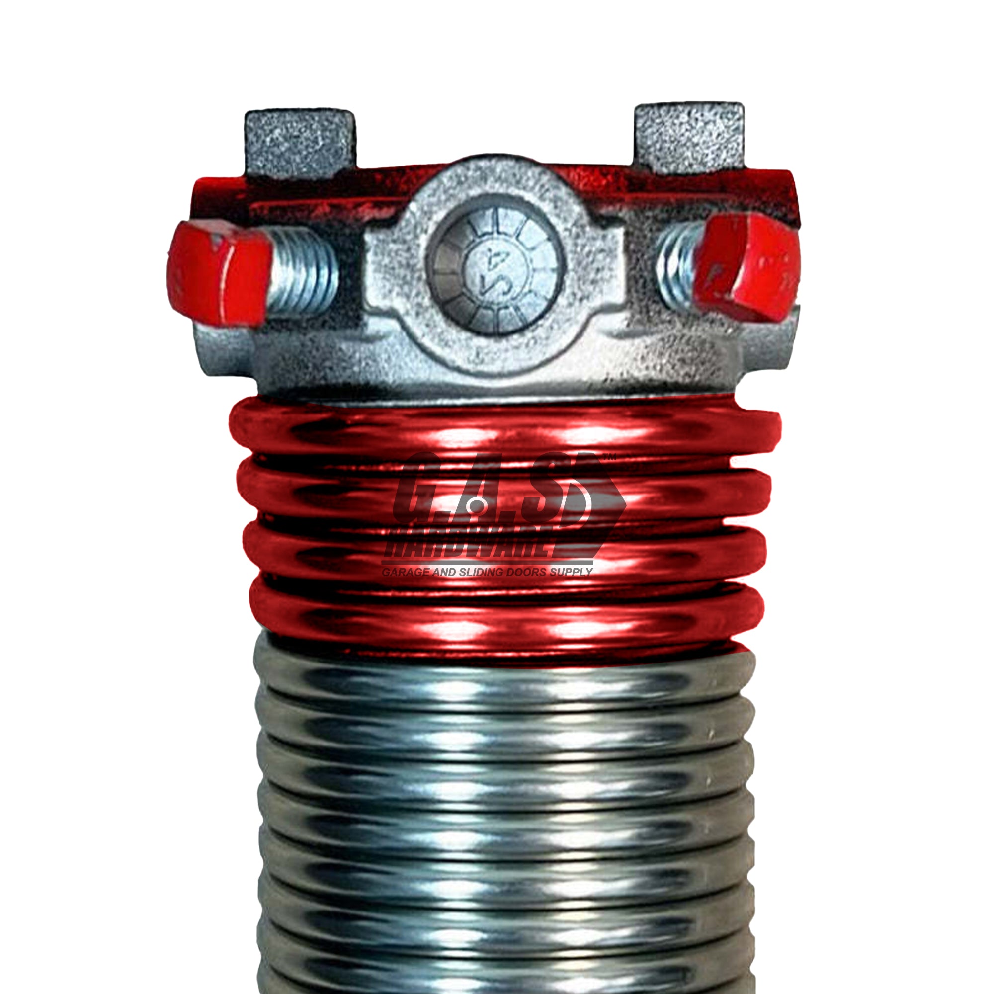 225 x 2 x 25 Galvanized Torsion Spring - Garage and Sliding Door Hardware